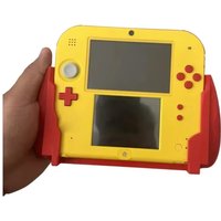 3D printed grip handle for Nintendo 2DS game console accessories handle ergonomic design comfortabl