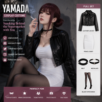 Smoking Behind the Supermarket with You Tayama Cosplay Costumes Yamada Comic Con Role Play Cosplay Costumes Halloween uniforms