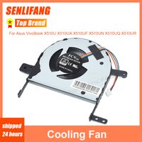 New DC5V Laptop CPU Cooling Fan For Asus VivoBook X510U X510UA X510UF X510UN X510UQ X510UR Series 4Lines