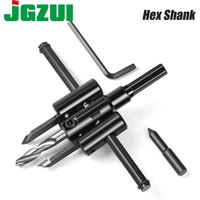 1PC 30/40-120/200/300mm Adjustable Circle Hole Saw Aircraft Type Hole Opener Circle Hole Cutter Drill Bit Woodworking DIY Tool