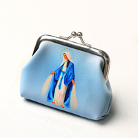 Prayer Bead Storage Bag Coin Purse Jesus Virgin Maria Church Utensils