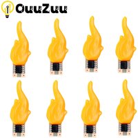 3V Candles Edison Flame LED Filament Led Cob Flash 2200K Diode Birthday Party Candle Light DIY Decoration Light Bulb Accessories