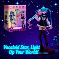 Future Virtual Singer Hatsune Miku Figure Love Heart Hatsune Miku Anime Girl Toy Doll Model Collectible Statue Anime Figure