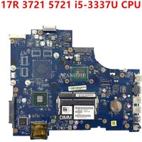 For Dell Inspiron 17R-3721 5721 Laptop Motherboard SR0XF I3-3227U CPU DDR3 CN-06006J 06006J VAW11 LA-9102P 100% Working