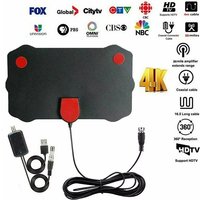 5000 Miles HD 4K 1080P Protable Indoor Digital TV Antenna Booster HDTV Antena DVB-T DVB-T2 Cable TV Antena UHF DTV TV Antennas