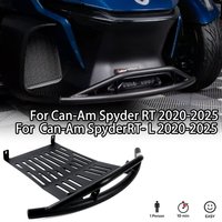 2020-2025 Can-Am Spyder RT/RT-L Steel Tubular Front Bumper with Skid Plate, Crash Protection Grille Guard