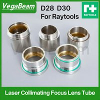 Raytools Laser focusing collimating lens D28 D30 with Lens barrel BM109/111 F100 with lens Holder Seat laser lens For BT210 210S