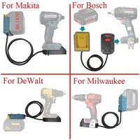 BAP18A-65165 Adapter Extended Line Weight Reducer For Makita For DeWalt For Bosch For Milwaukee 18V Lithium Battery Power Tools