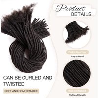 0.2cm Human Hair Dreadlock Extensions T1B/27/30/99j Loc Extensions Human Hair Permanent Loc Extensions Human Hair