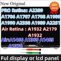 LCD Display for MacBook Pro A1706 A1708 A1989 A1990 A1707 A2289 A2159 A2251 A2338 A1466 A1465 A1369 A1370 Screen lcd display