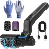 BBQ Grill Brush 2000mah Settings Electric Grill Brush Heavy Duty Barbecue Brush Outdoor Cleaning Brush For Household Outdoor
