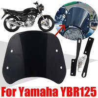 For Yamaha YBR125 YBR125K YBR 125 K G 125K 125cc YBR125G Accessories Retro Windscreen Windshield Wind Screen Deflector Cover