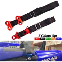 New CNC Front Rear Rescue Strap Sling Pull Belt For HONDA YAMAHA KAWASAKI CR CRF XR YZ WR WRF KXF KLX 85 125 150 250 450 R RX F