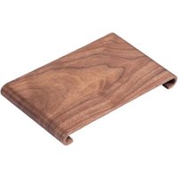 Wooden Coffee Tea Tray Rectangular Desktop Display Rack Coffee Table Decorative Plate Heat Resistant Thick Tray for Home Kitchen