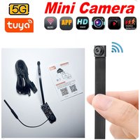 Tuya Mini wifi Pcb Camera Wide angle 2.1mm 3MP Indoor Onvif Built-in Audio TF Card Slot IPC Smart Security TUYA APP Cam