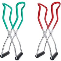 Stainless Steel Canning Jar Lifter KitchenTool with Grip Handle Anti-Clip Can Tong Clip Heat Resistance Jar Glass Lifter