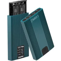 MAIWO 20Gbps Dual Bay M.2 NVMe SSD Enclosure Aluminum USB 3.2 Type-C Gen2 NVME Case with 4 Raid modes for PCIe M-Key SSDs 8TB