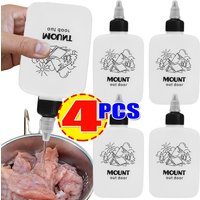 Portable Seasoning Dispenser Bottle for Outdoor Camping and Barbecue Olive Oil Bottle with Tapered Spout and Leak-Proof Seal