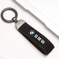 Car Suede Leather Keychain Zinc Alloy Keyrings Accessories For BMW X1 X2 X3 X5 X4 X6 X7 G30 G20 G32 G11 G12 F40 F30 F20 F10 F34