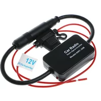 Auto Car Radio FM Antenna Signal Booster Amplifier ANT-208 Enhancer Device for Android Player Antenna Signal Booster 12V FM AM