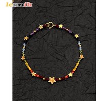 Creative Starry Rainbow Bracelet DIY Material Kit Couple Hand-braided Colorful Rope, 520 Valentine's Day Exclusive Romantic Gift