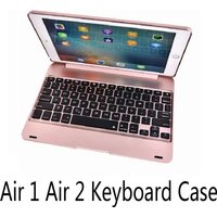 ABS Keyboard Case for iPad Air 1 Air 2 Case with Keyboard A1474 A1475 A1566 Wireless Cover for iPad Air 1 Air 2 Keyboard Cover