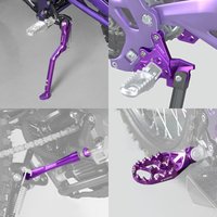 AliExpress NICECNC For Surron light bee X S L1E Segway X160 X260 Electric Bike Foot Pegs Bracket Package Footrest Support Brace Foot Side KickStand