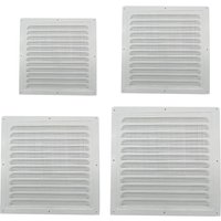 Air Vents For Covering Wall Ceiling Openings And Duct Vents Aluminum 150/200/250/300mm Indoor Outdoor Household Cooling Vents