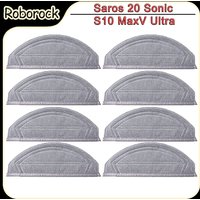 For Roborock Saros 20 Sonic / S10 MaxV Ultra Robot Vacuum Accessories Mop Cloth Spare Part