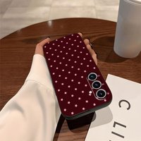 Luxury Ins Polka Dots Case for Samsung Galaxy A12 A13 A20 A04 A06 A17 A50 A16 A40 A15 A05 A70 Funda Phone Cover