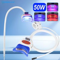 Lampe dentaire à lumière froide 50W, 3 couleurs, Machine de blanchiment des dents, dispositif d'accélérateur, lumière LED, outil de dentisterie, 10 pièces de perles de lampe