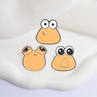 Three Expressions Design Enamel Pins Cute Cartoon Monster Brooches Fashion Lapel Badge Backpack Clothes Jewelry Gift for Friends
