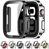 Cover for Apple Watch 10 Case 46mm 42mm 45mm 44mm 49mm 41mm 40mm Tempered Glass Screen Protector Series 7 8 9 SE 6 5 4 Ultra 2