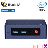 Beelink Mini PC N100 S12 Pro Twin Lake N150 S13 16G500G Mini S Intel N5095 8GB 128GB SSD Desktop Office Computer N95 VS GK3V