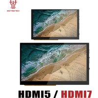 BIGTREETECH HDMI7 HDMI5 Touch Screen 7‘’ 1024x600 HDMI IPS Display Capacitive for Raspberry Pi4 Mini PC Monitor 3D Printer Parts