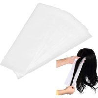Professional 50PCS Reusable Foam Hair Salon Wraps Dye Paper Coloring Highlighting Strips for Salon Barber Hair Stylists