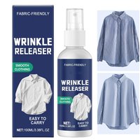 Ironing Spray For Clothes 100ml Anti Static Wrinkle Remover Easy Iron Aid Travel Size Bottle Dorm Room Home Vacation Fabric Care