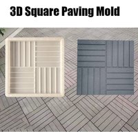 DIY Garden Path Paving Mold 40cm Plastic Cement Brick Mould Concrete Road Stepping Stone Mould for House Garden Decoration