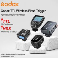 GODOX X3PRO X3 XPRO XPROII X2T 2.4G Wireless Trigger Transmitter Touch Screen X System Flash Leica Canon Sony Nikon Fuji Olympus