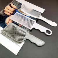 1Pcs Barber Hair Comb Kit Flat Top Hair Cutting Fading Stying Fade Comb Men Fade Brush Salon Hair Tool Accessories