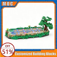 2992 PCS The Shire - Bagshot Row Base Building Blocks Model Assembly Educational Toy Creative Collection Birthday Popular Gifts