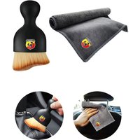 Car Interior Cleaning SoftBrush Tool Dust Car Wash Microfiber Towel For Abarth 695 595 500 500c 500s 124 Spider PUNTO Panda