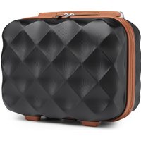 British Traveller Beauty Case Lightweight ABS Hard 31 x 25 x 17.2 cm