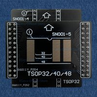 TSOP32-DIP32 universal smd adapter äquivalent zu CNV-TSOP-EP1M32 schaltung für xgecu tl866ii plus t48 t56 programmierer