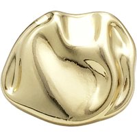 Unique Retro Asymmetrical Metal Coat Buttons, 10pcs 12/17/22mm Irregular Shaped Buttons for Jacket/Suit/Sweater DIY Gold/Silver