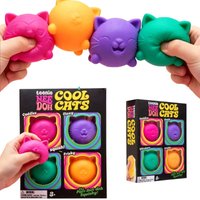 Schylling NEEDOH Cool Cat Squishy Toys Slow Rise Stress Relief Ball Sensory Fidget Toys for Adult Anti-Anxiety Sensory Toys