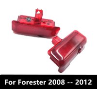 2Pcs LED Car Door Welcome Light Courtesy Ghost Shadow HD Projector Lamp Accessories For Subaru Forester 2008 2009 2010 2011 2012