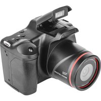 1080P 16MP Digital Camera 16X Zoom Vlogging Camera with 2.4 Inch LCD Screen Video Recorder for Photography and Video