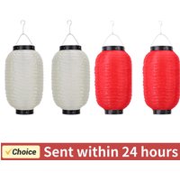 2pcs 8 inch Japanese Lantern Waterproof Festival Hanging Lanterns Daily Sashimi Ramen Sushi Restaurant Pub Home Decor