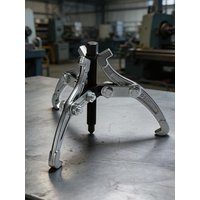 6" 3-Jaw Puller Forged Steel Chrome Plated Heavy Duty Gear Bearing Remover Rust Proof Long Life Auto Repair Extractor Tool